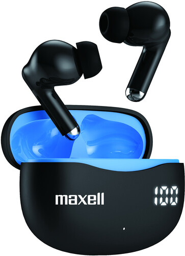 MAXELL ANCBLU BASS 13 BT EARBUDS ANC TW BLACK
