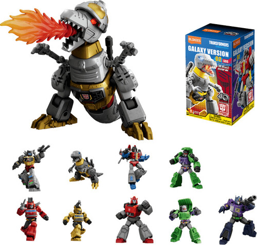 Blokees - Transformers - Galaxy Version - Wv2: SOS Model Kit 9ct Display