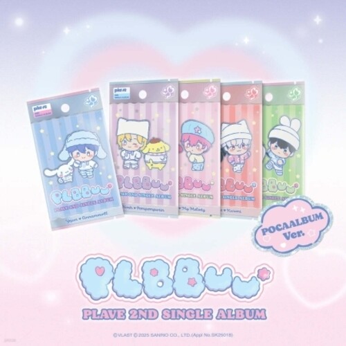 PLBBUU - Poca QR Card Album Version - incl. Envelope + 3 Photocards