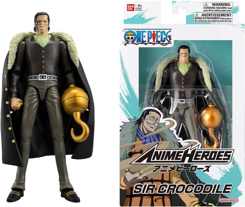 ANIME HEROES ONE PIECE CROCODILE 6.5IN ACTION FIG