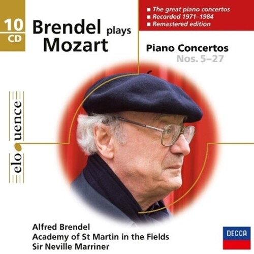 Alfred Brendel - Brendel Plays Mozart (Box) vinyl record cover