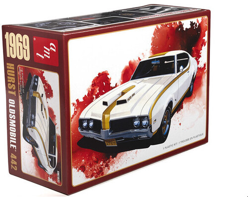 AMT 1969 Hurst Oldsmobile Cutlass 1/25 Scale Model Kit
