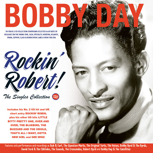 Bobby Day - Rockin' Robert The Singles Collection 1954-62 vinyl record cover