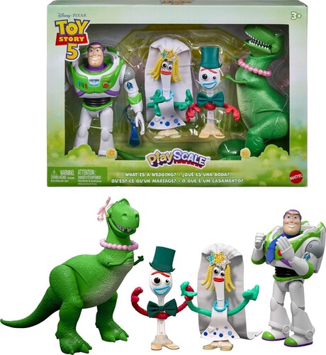 TOY STORY 5 WHAT IS A WEDDING 4PK WITH ACCESSORIES