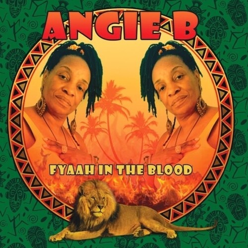 Angie B - Fyaah In The Blood vinyl record cover