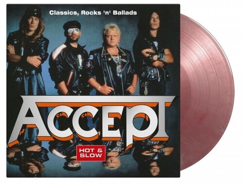 Accept - Hot & Slow: Classics Rock N Ballads [Limited 20th Anniversary EditionSilver & Red Marble Colored Vinyl]