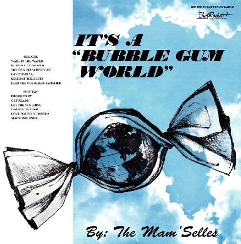 Mam'selles - It's A Bubble Gum World vinyl record cover