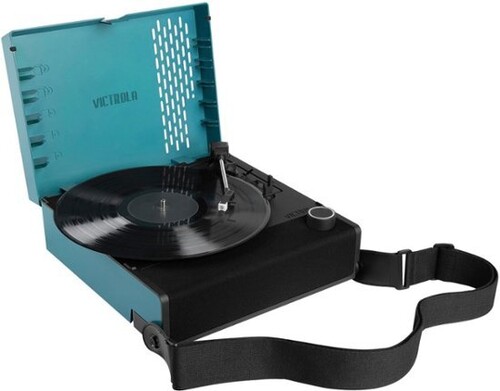 Victrola VSC-750SB-BLU Revolution GO Portable Record Player: Blue