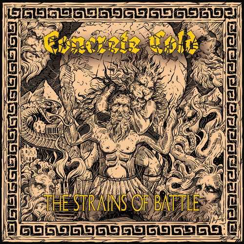 Concrete Cold - Strains Of Battle [Colored Vinyl] [Limited Edition] (Wht)
