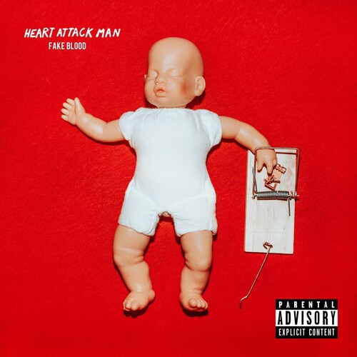 Heart Attack Man - Fake Blood (Blk) [Clear Vinyl] (Red)