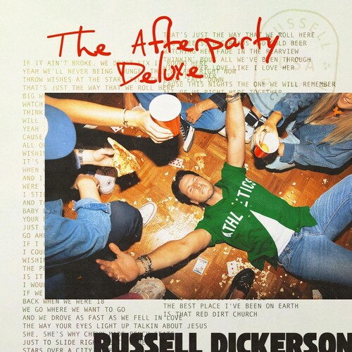 Russell Dickerson - Afterparty [Clear Vinyl] (Gate) (Red)