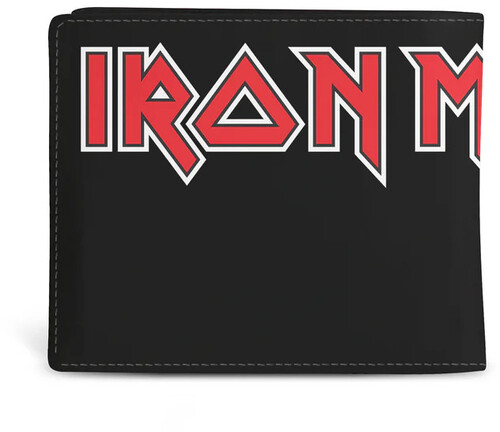 Rocksax - Iron Maiden - Logo Wrap - Wallet with Coin Pocket (Black)