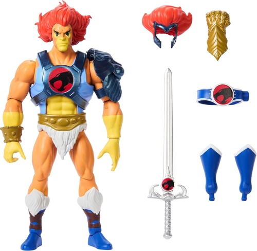Mattel Collectible - Masters of the Universe Origins x ThunderCats Lion-O Action Figure (He-Man, MOTU)