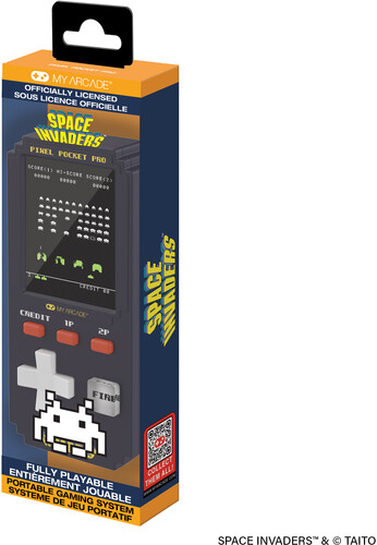 MYARCADE DGUNL7133 SPACE INVADER PIXEL POCKET PRO