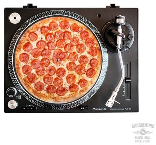 Pepperoni Pizza Graphic Turntable Slip Mat - Pepperoni Pizza Graphic Turntable Slip Mat vinyl record cover
