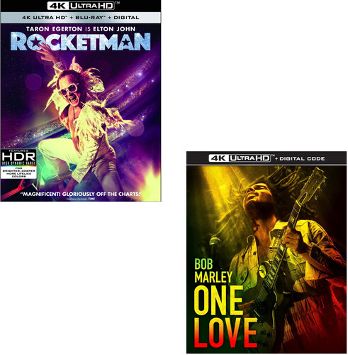 4K Music Icons: Rocketman & Bob Marley