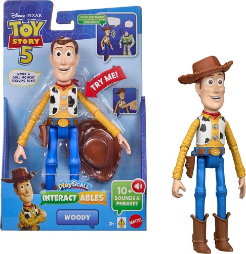 TOY STORY 5 7IN WOODY FIGURE INTERACTABLES