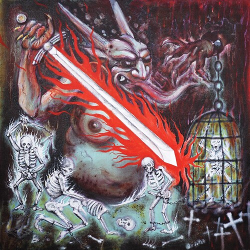 Impaled Nazarene - Vigorous and Liberating Death vinyl record cover