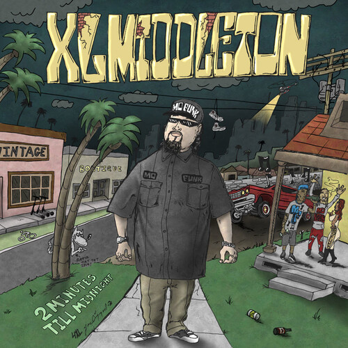 I Ced - 2 Minutes Till Midnight vinyl record cover