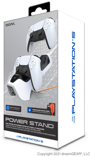 BIONIK PS5 POWER STAND CONTROLLER DOCK WH