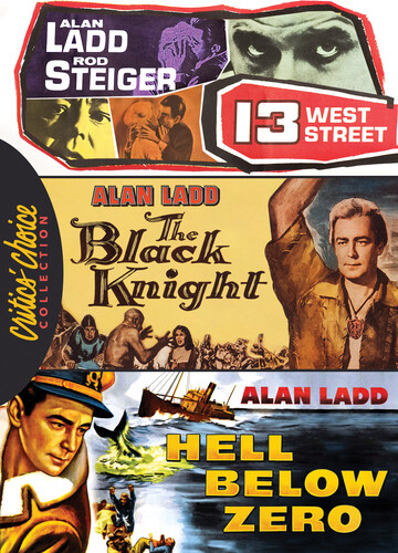 Alan Ladd Action Triple Feature