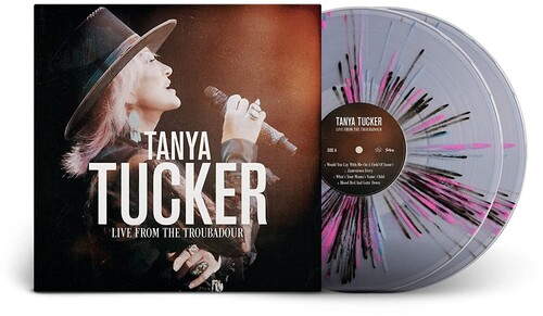 Tanya Tucker - Live From The Troubadour [Limited Edition Black, Pink + Blue Splatter 2LP]