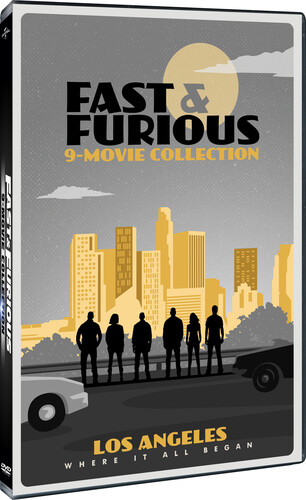 Fast & Furious 9-Movie Collection (DVD + Postcard)