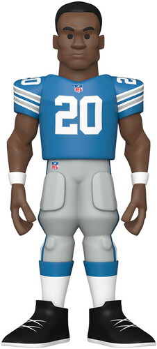 Barry Sanders w/Blue Jersey (Detroit Lions) Gold Label NFL 7