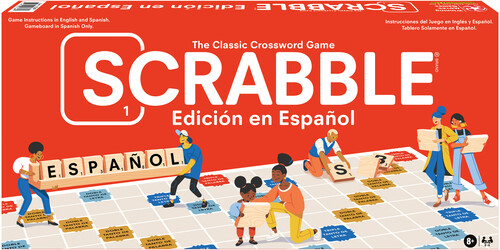 SCRABBLE EDICION EN ESPANOL CLASSIC CROSSWORD GAME