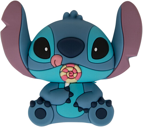 STITCH WITH LOLLIPOP 3D FOAM MAGNET