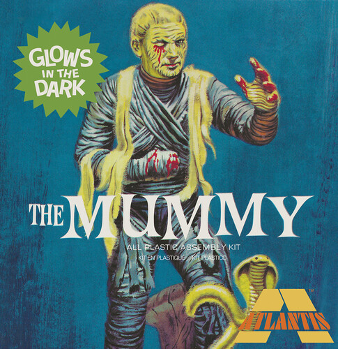 Aurora - 1:18 Scale Model Kit - The Mummy (Glow in the Dark)