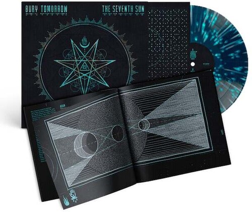 Seventh Sun - Deluxe Edition includes Blue/Teal Splatter Colored Vinyl housed in a Silver Embossed Foil Sleeve with a 10x10 Booklet