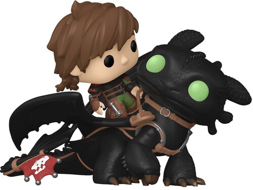 DELUXE HOW TO TRAIN YOUR DRAGON HICCUP W TOOTHLESS