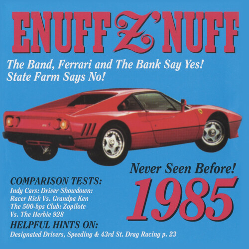 Enuff Z'Nuff - 1985 (Blue) [Colored Vinyl] (Red) [Reissue]