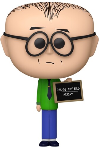 FUNKO POP TV SOUTH PARK MR MACKEY WITH SIGN