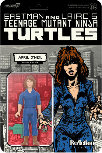 TMNT REACTION WAVE 11 - APRIL O'NEIL (COMIC COLOR)