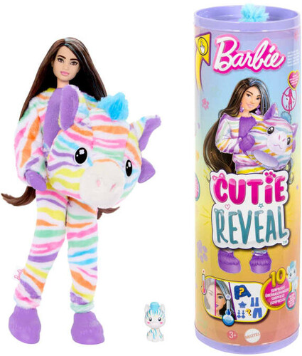 BARBIE CUTIE REVEAL COLOR WOW BARBIE ZEBRA