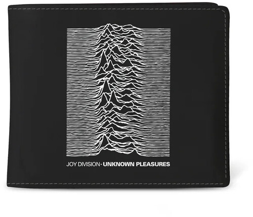 ROCKSAX JOY DIVISION UNKNOWN PLEASURES WALLET BLK
