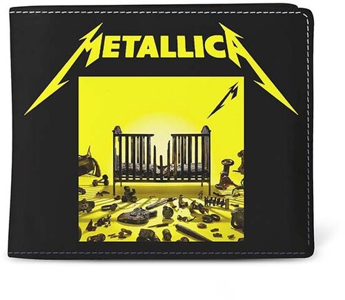 Rocksax - Metallica - M72 Logo - Wallet with Coin Pocket (Black)