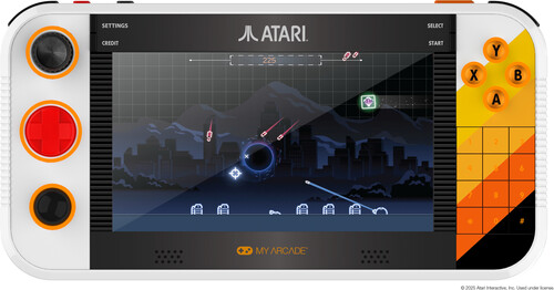 My Arcade - Atari Gamestation Go Portable Handheld Gaming System Rechargeable