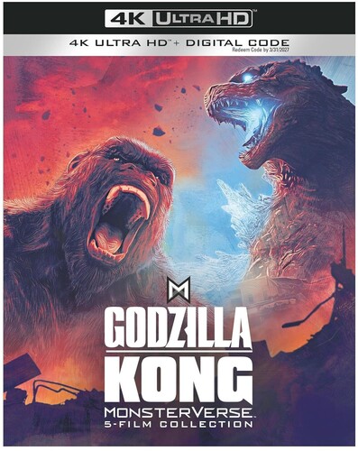 Godzilla/ Kong Monsterverse 5-Film Collection