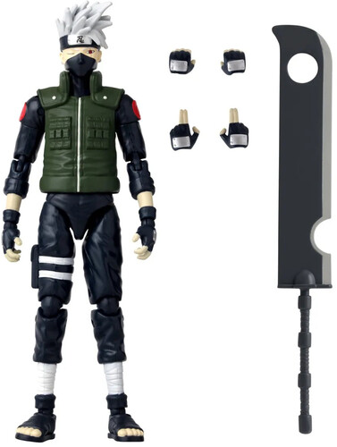 Bandai - Naruto - Anime Heroes - Hatake Kakashi Fourth Great Ninja War Action Figure