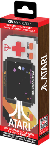 MYARCADE DGUNL7134 ATARI PIXEL POCKET PRO HANDHELD