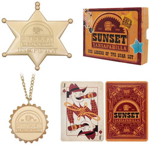 Fallout: New Vegas - Sunset Sarsaparilla Legend of the Star Set - Gold Coloured Limited Edition