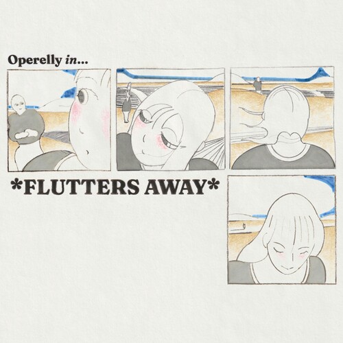 FLUTTERS AWAY / Handwriting Practice No. 1