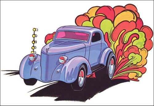 AMT 1936 Ford Coupe Gasser 1/25 Scale Model Kit