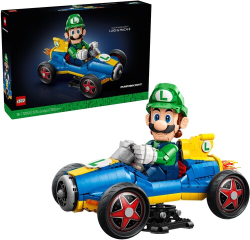 SUPER MARIO KART LUIGI & MACH 8