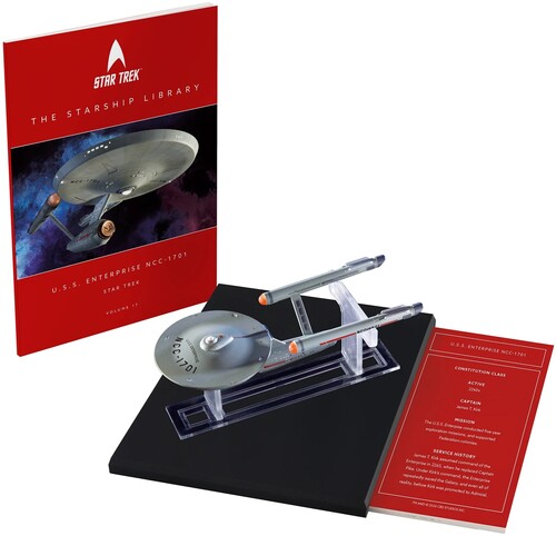 STAR TREK TOS USS ENTERPRISE 1701 LIBRARY SERIES