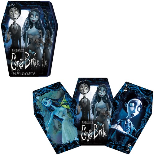 CORPSE BRIDE COFFIN BOX PREMIUM PLAYING CARDS