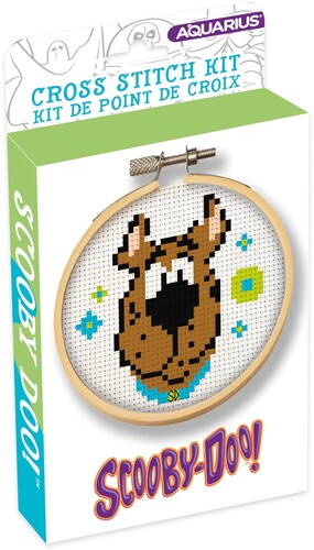 SCOOBY CROSS STITCH EMBROIDERY KIT